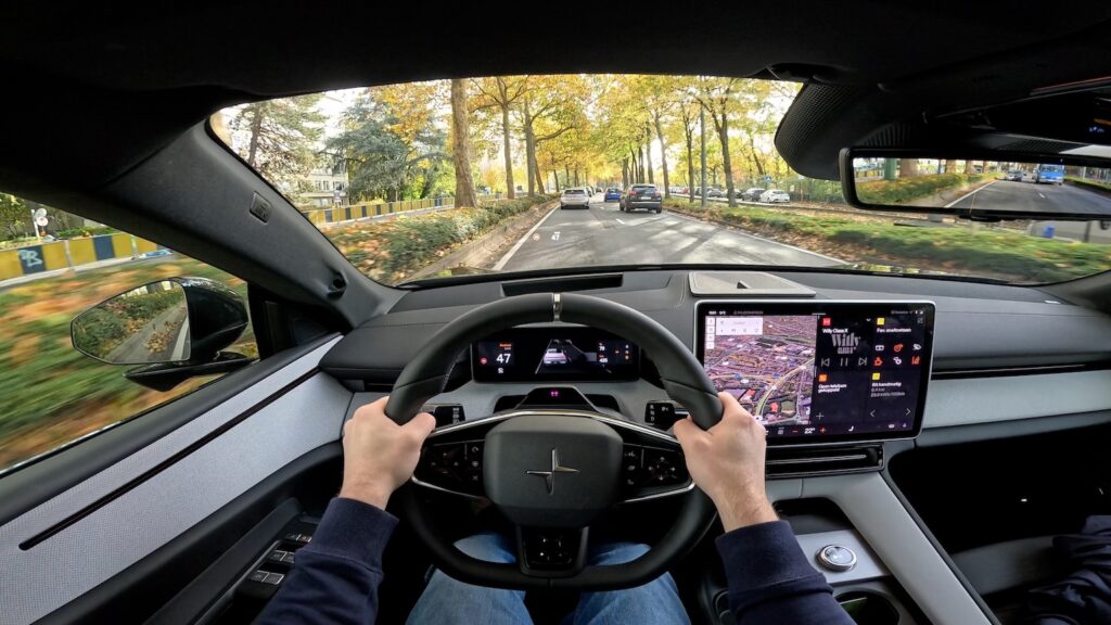 Polestar 4 Long Range Single Motor rijbereik in de stad