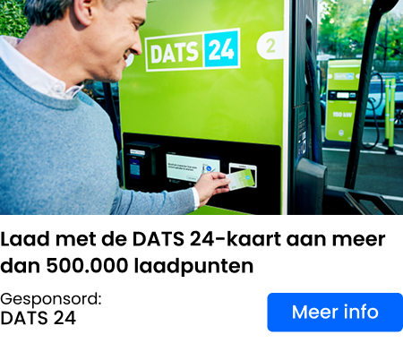Laad met de DATS 24-kaart aan meer dan 500.000 laadpunten