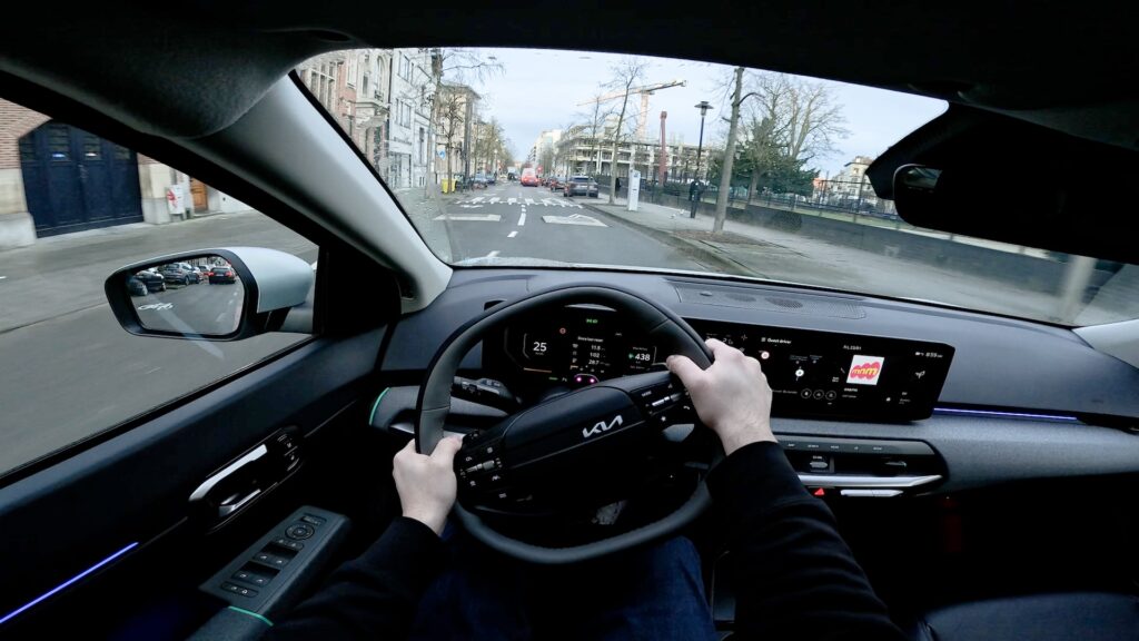 Kia EV4 Hatchback Long Range rijbereiktest stad