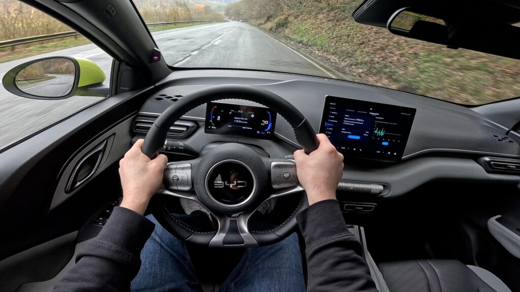 rijbereik gewestwegen BYD Dolphin Surf