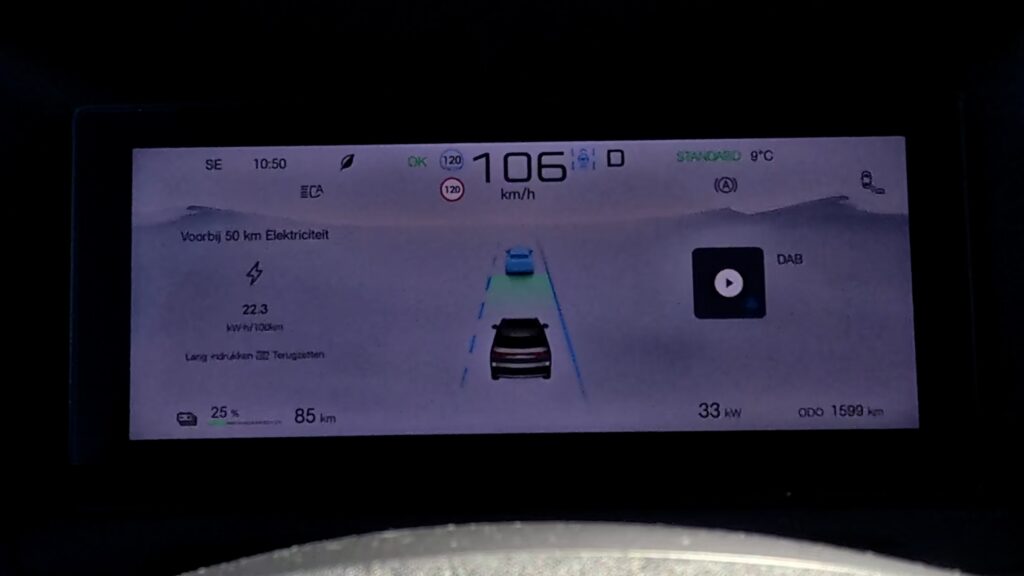 BYD Atto 2 rijbereik autosnelweg