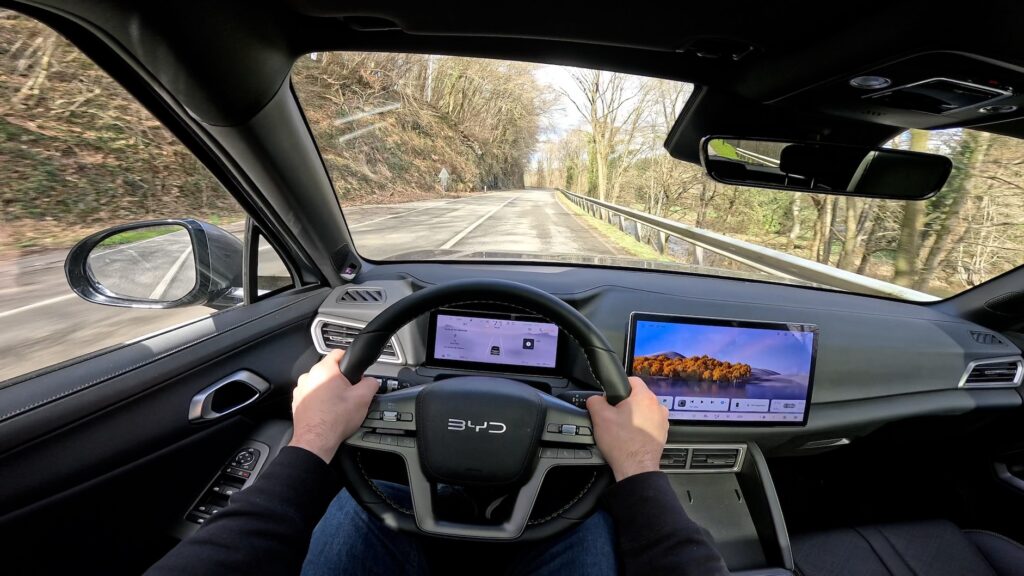 BYD Atto 2 rijbereik gewestwegen