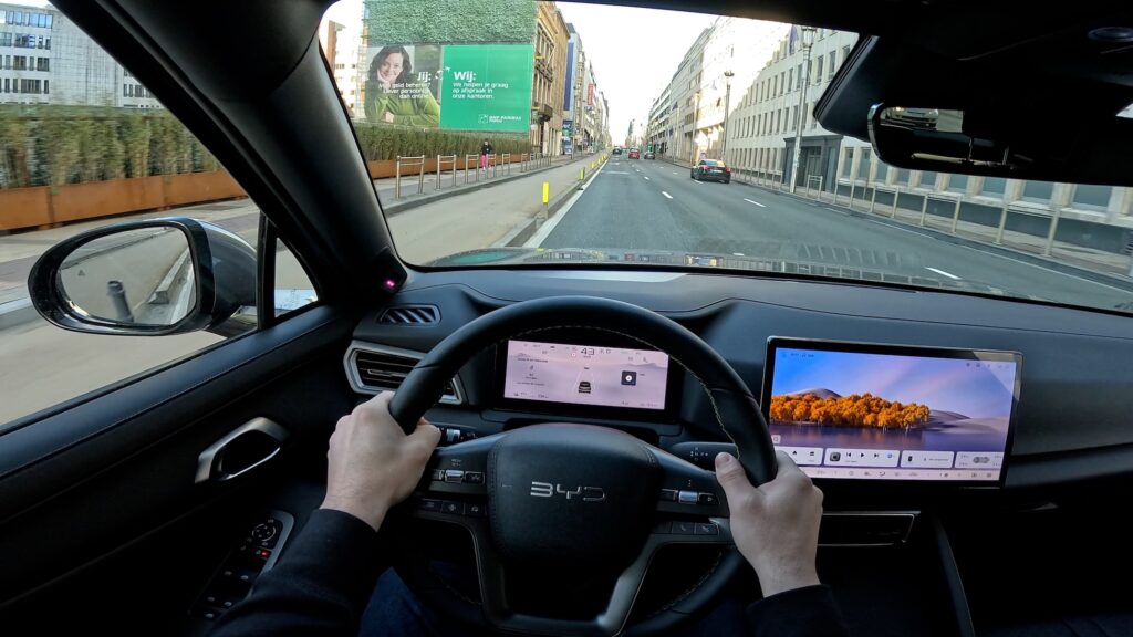 byd atto 2 rijbereik stad