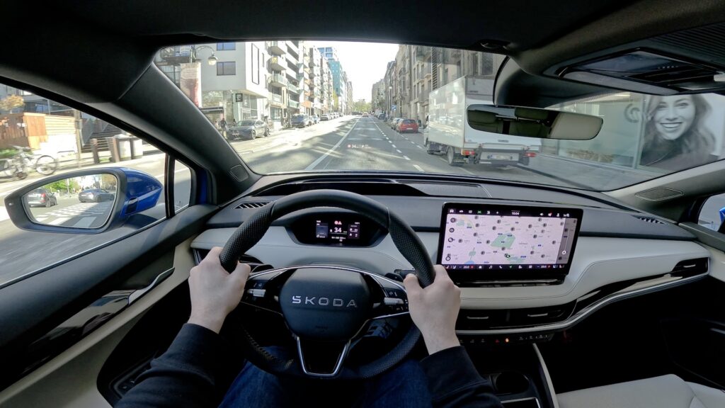 rijbereik stad Skoda ENYAQ 85