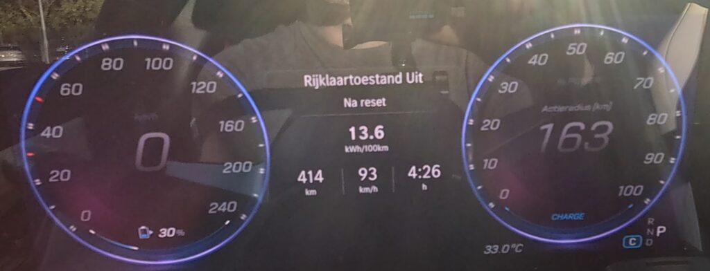 13,6 kWh/100 km